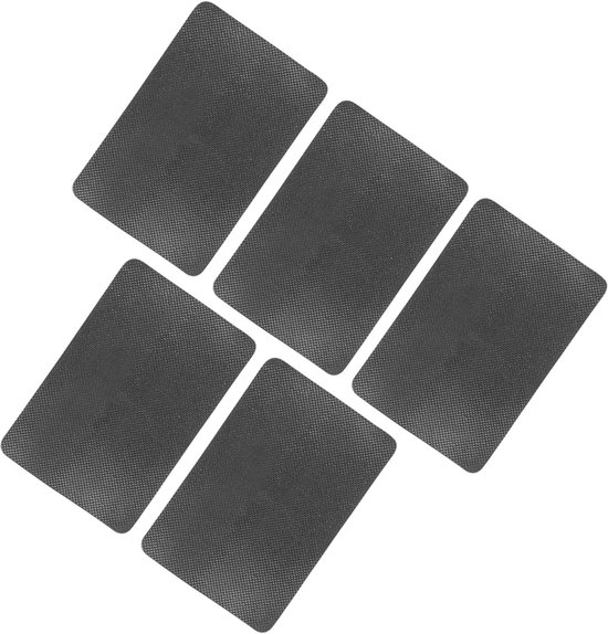 PVC Reparatiepleisters - Bootreparatieset Waterdicht - Opblaasbare Waterspullen Herstellen - Sterk Duurzaam PVC Materiaal - 15 X 10 Cm - Zwart — afbeelding 3