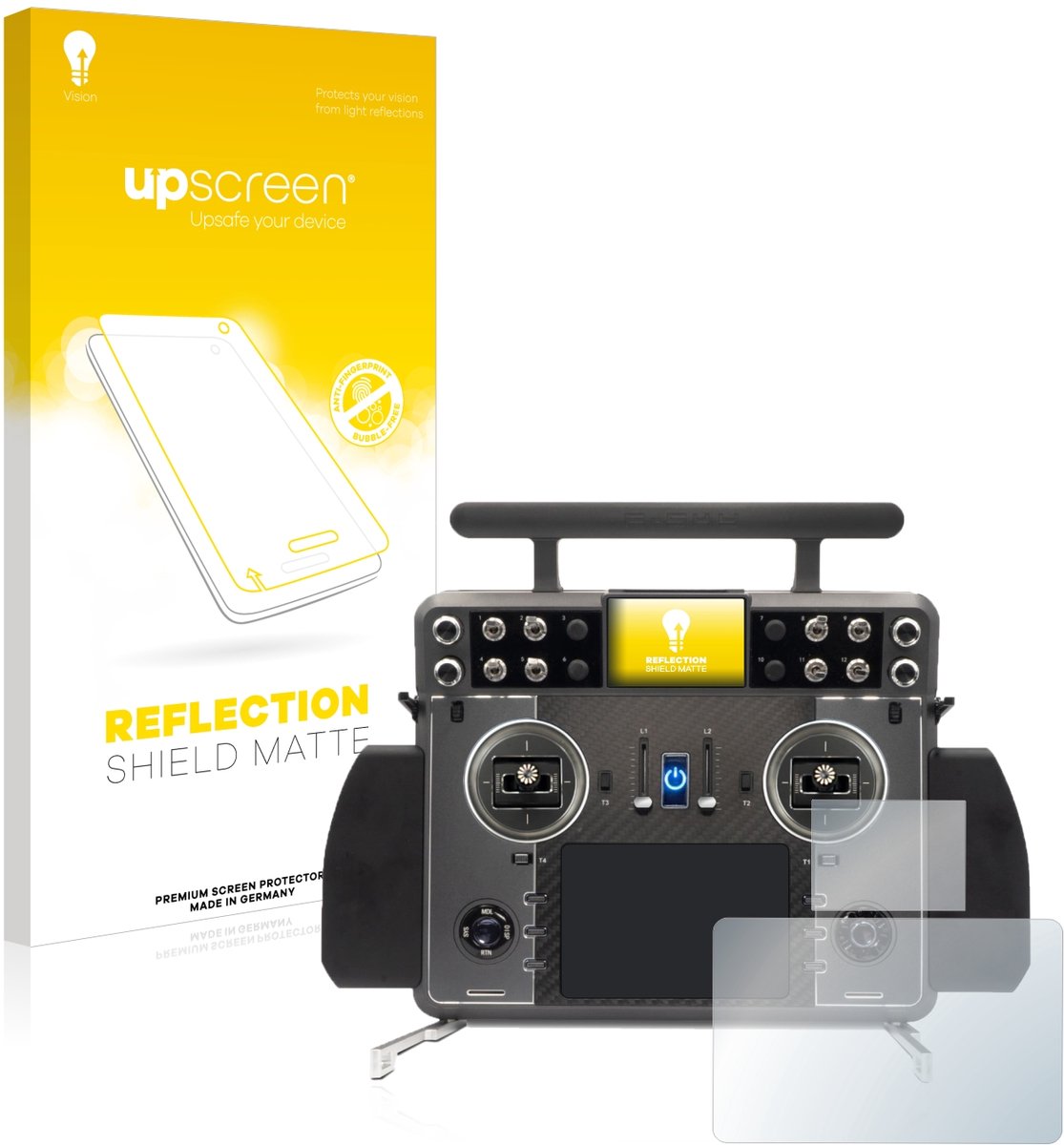 upscreen - Screenprotector voor FrSky Tandem XE 2 - Folie Beschermfolie anti glare matte