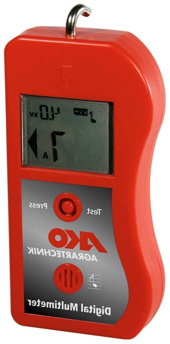 Digitale Multimeter - Spanningstester Meter - Elektrische Metingen - Duidelijk Display - 20 x 8 x 5 cm - Grijs