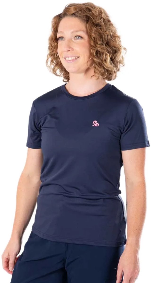 Aulp Tikky T-shirt Met Korte Mouwen Vrouw Marineblauw