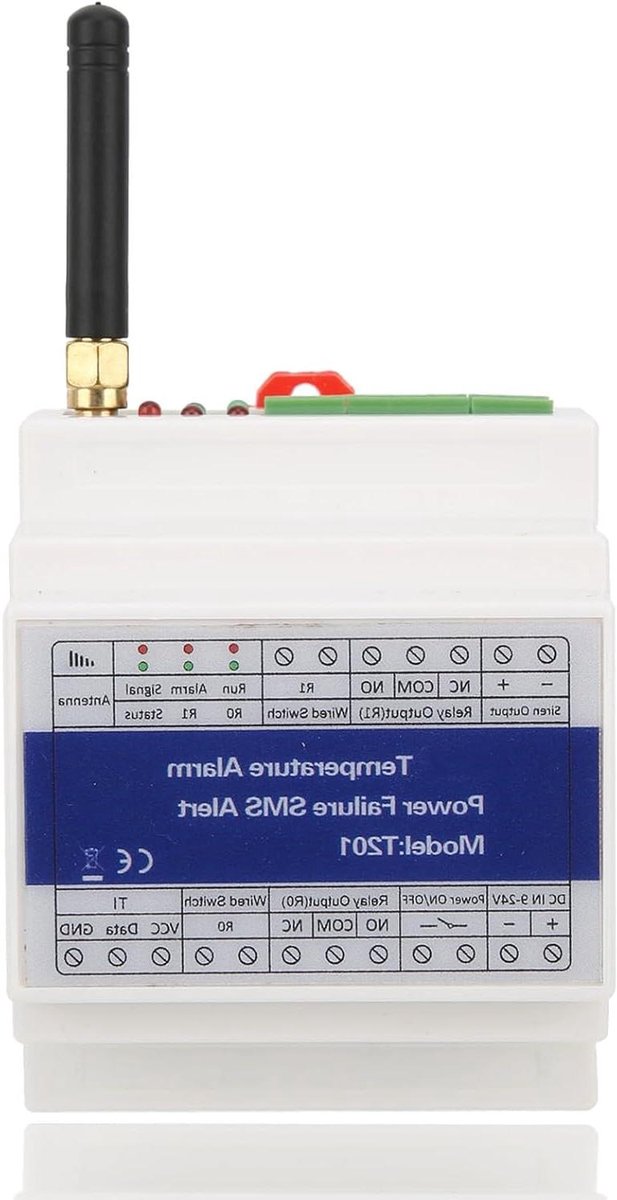GSM Temperatuur Alarm - Vochtigheidsmonitor Waarschuwingssysteem - Afstandsbewaking Huishouden - SMS en Bel Herinneringen