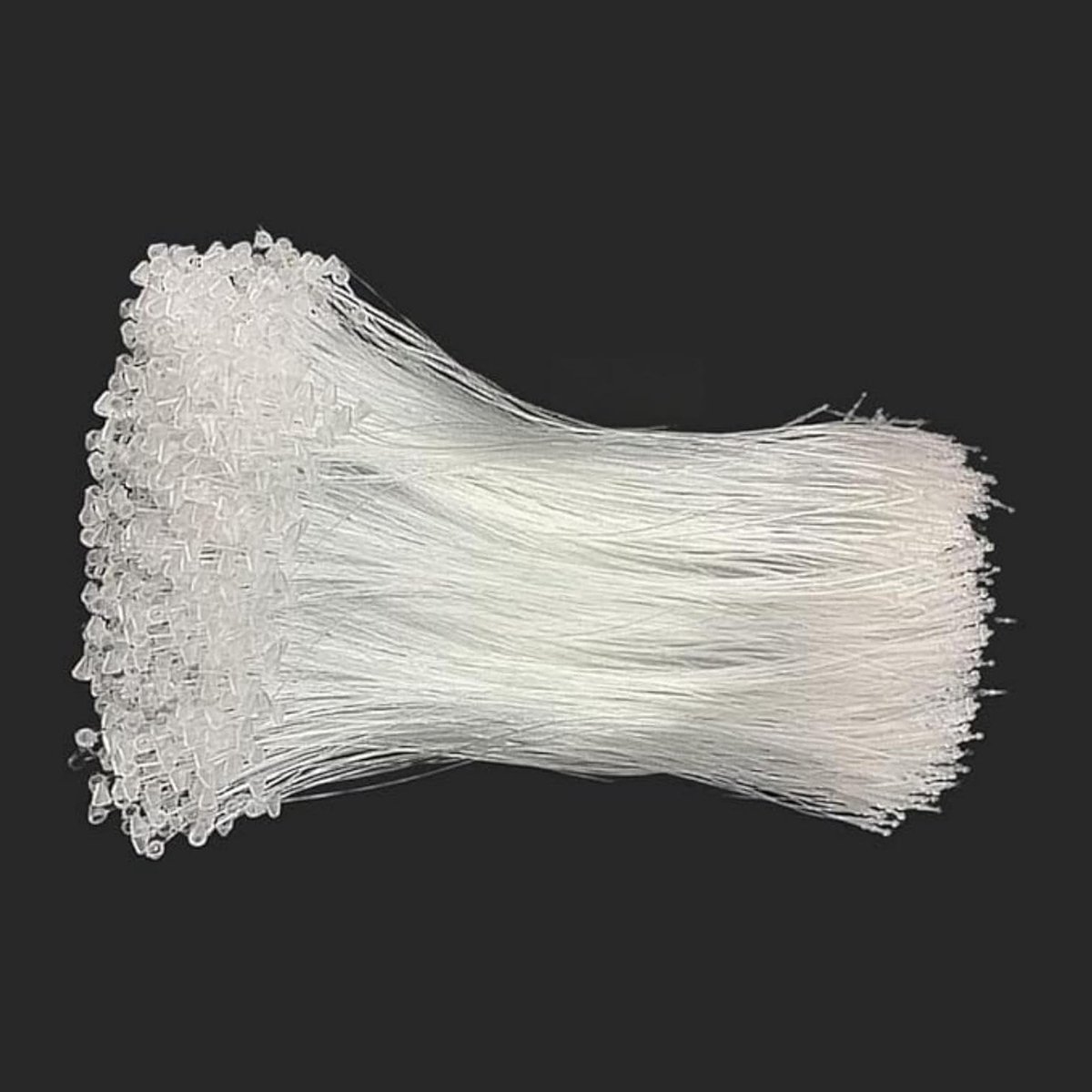 2000 Stuks Zelfsluitende Plastic Hangtags, 12.5 cm Transparante Snap Lock, Veiligheidslus voor Prijslabels en Kledingstukken