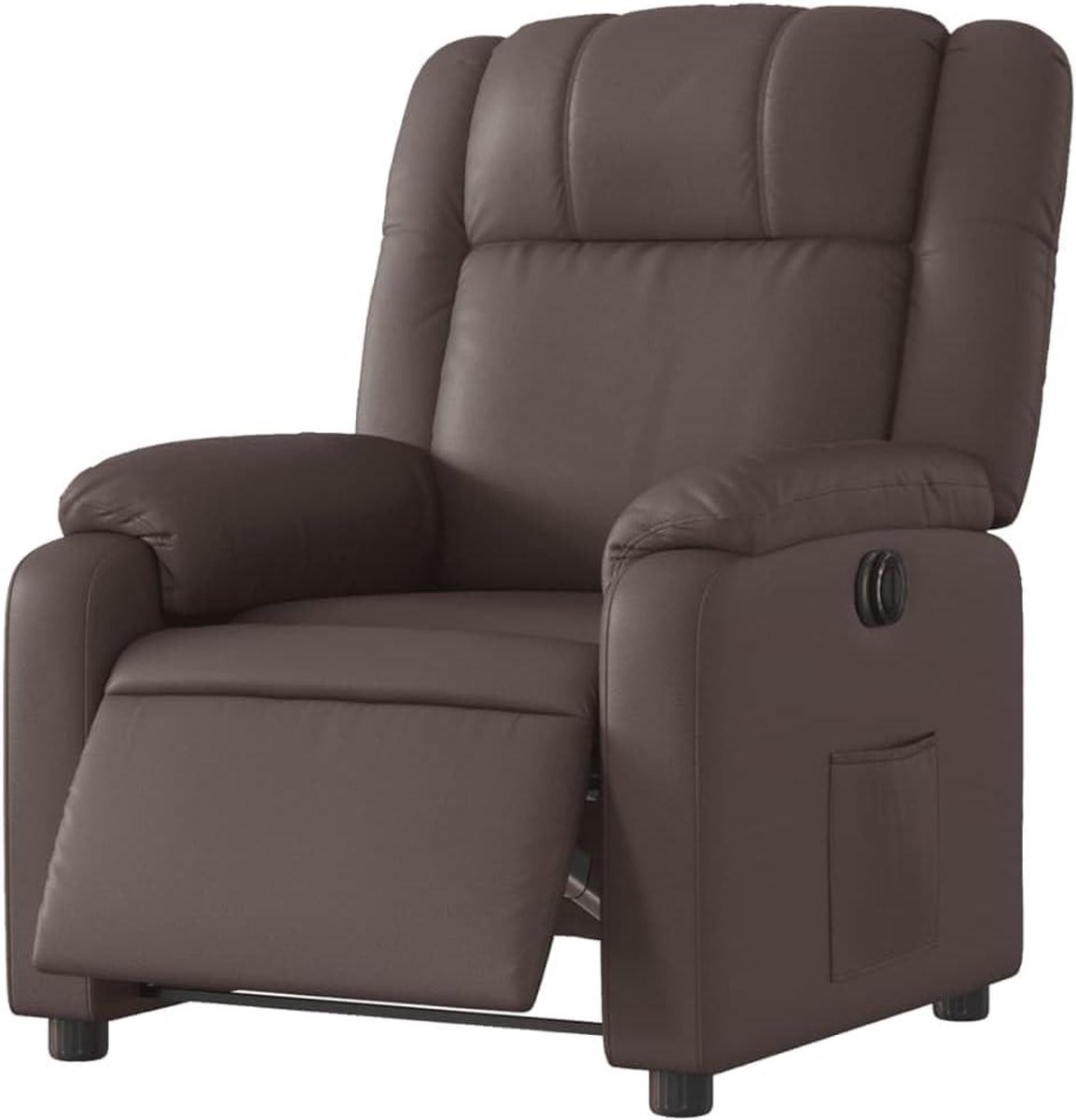 Elektrische Fauteuil - Verstelbare Stoel - Ontspannen Zitten - Elektrisch Verstelbaar - 1 stuk - Bruin