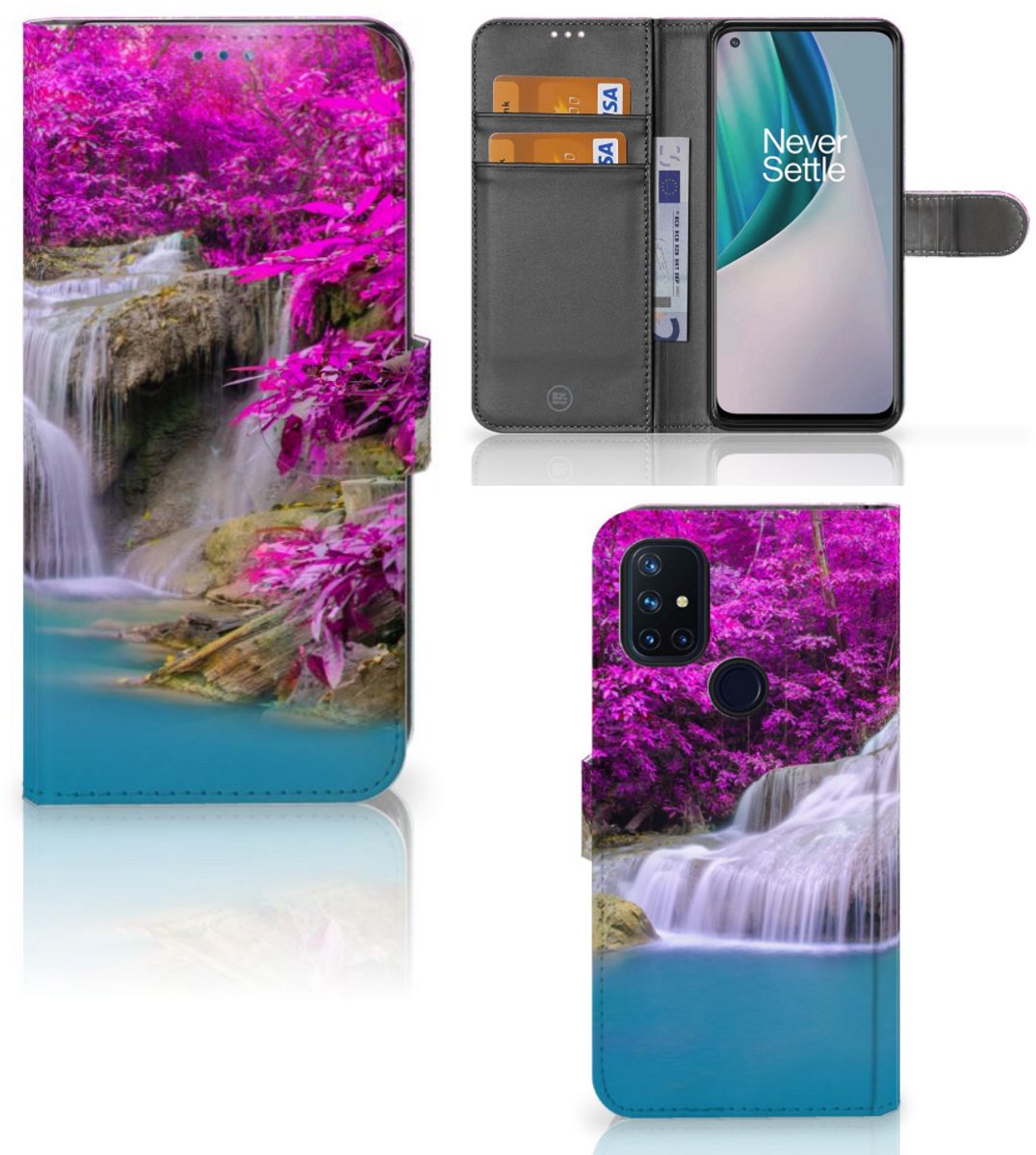 OnePlus Nord N10 Flip Cover Waterval