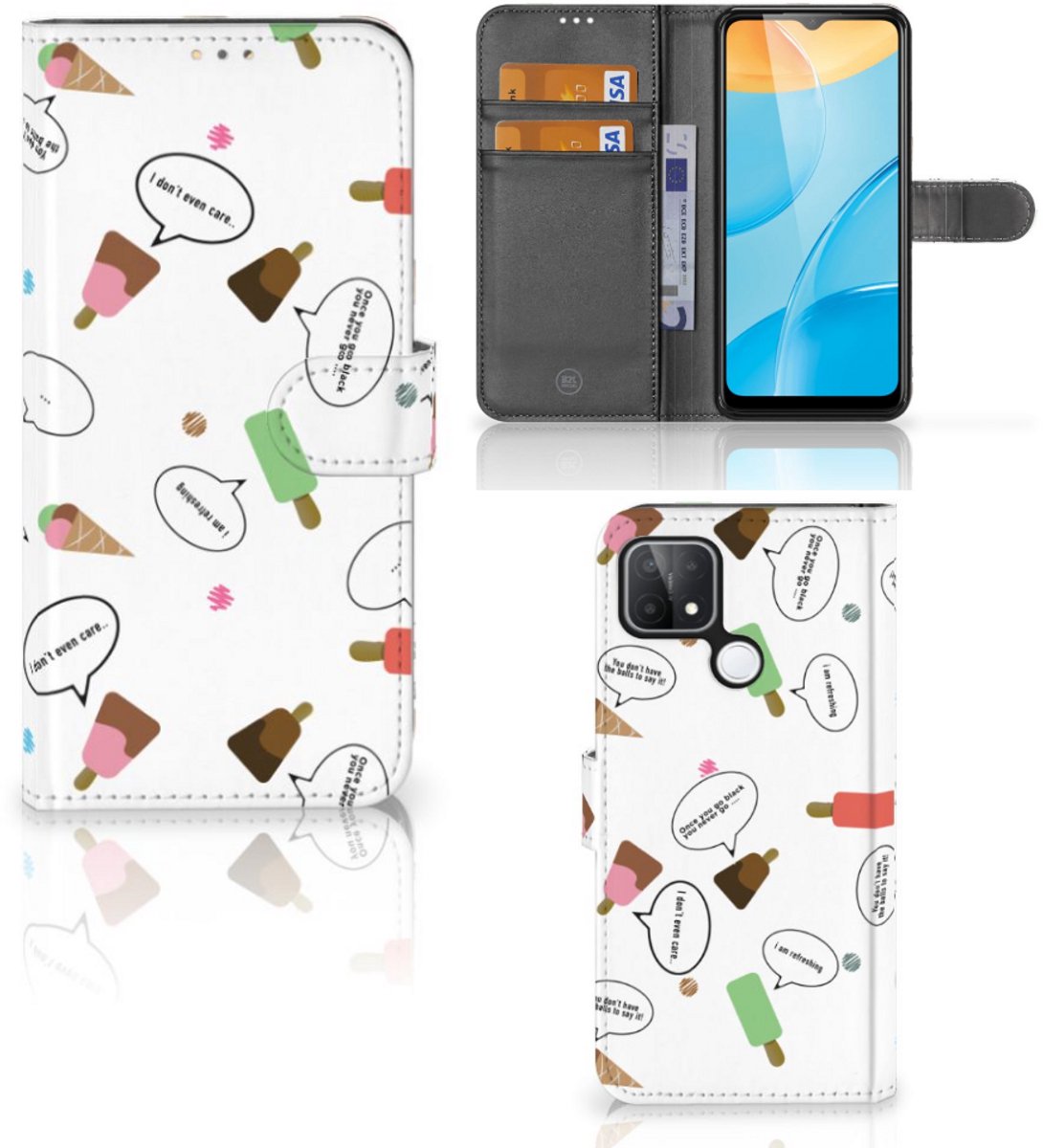 OPPO A15 Book Cover IJsjes