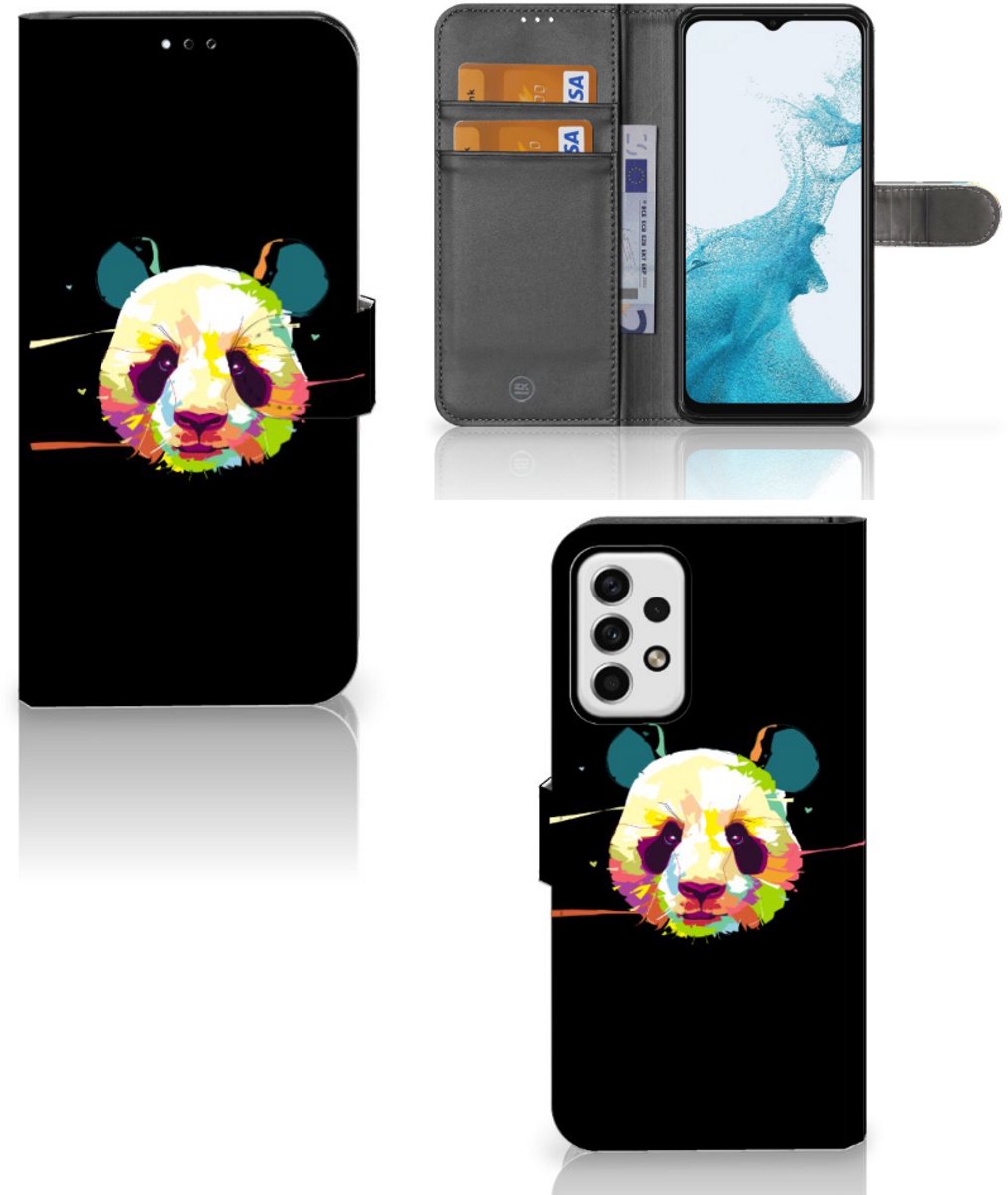 Samsung Galaxy A23 Leuk Hoesje Panda Color