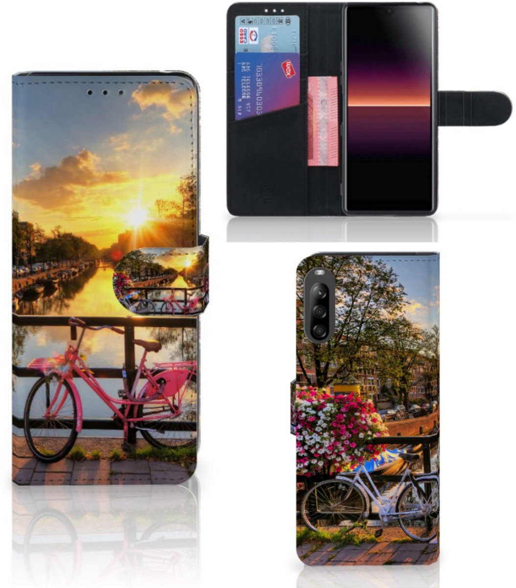 Sony Xperia L4 Flip Cover Amsterdamse Grachten