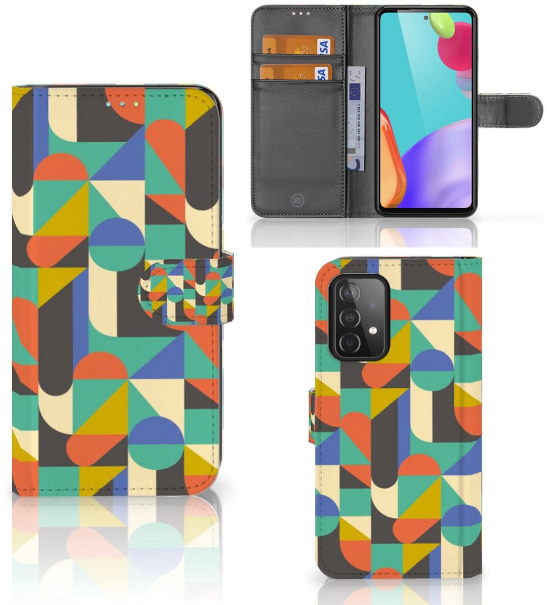 Samsung Galaxy A52 Telefoon Hoesje Funky Retro