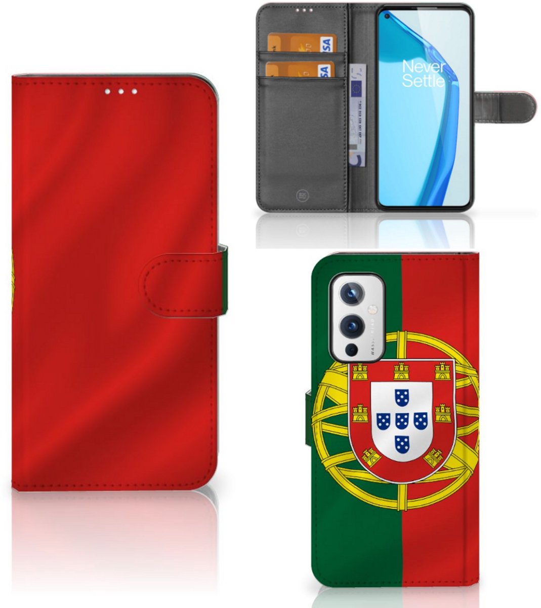 OnePlus 9 Bookstyle Case Portugal