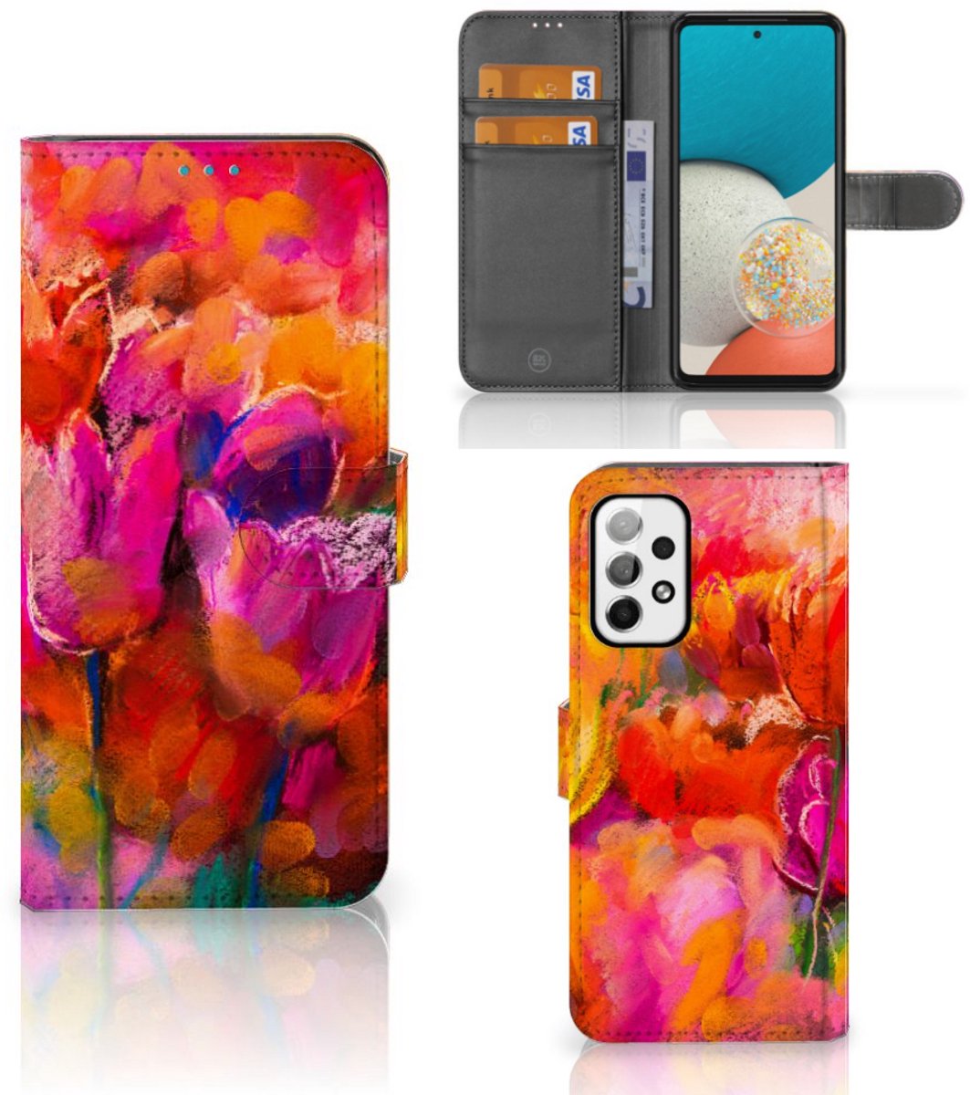 Hoesje Samsung Galaxy A73 5G Tulips