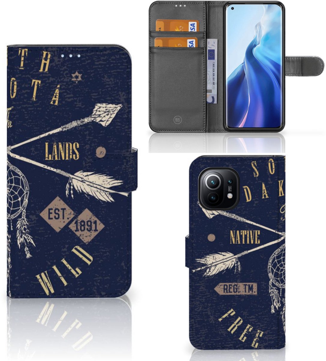 Xiaomi Mi 11 Flip Cover South Dakota