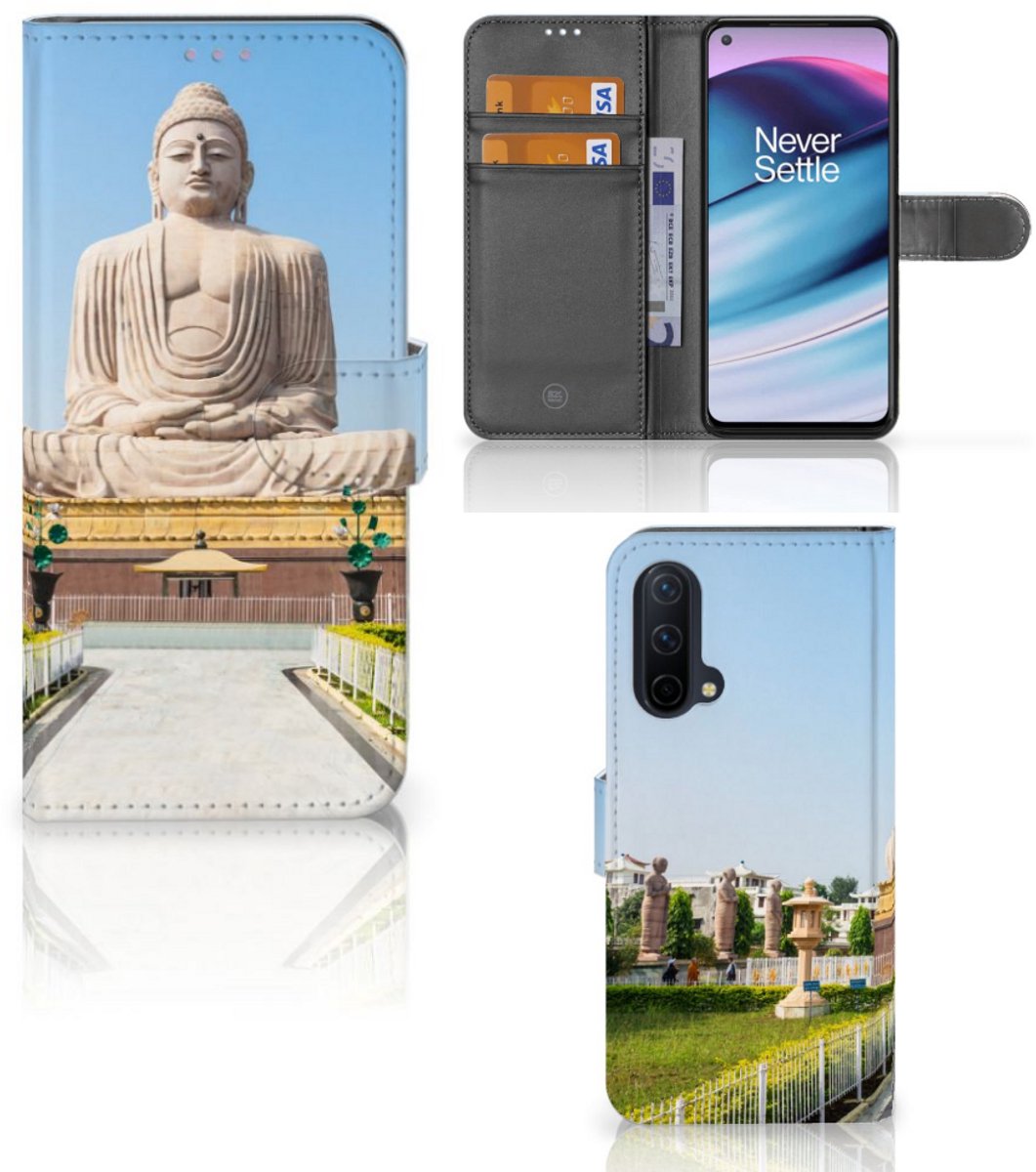 OnePlus Nord CE 5G Flip Cover Boeddha