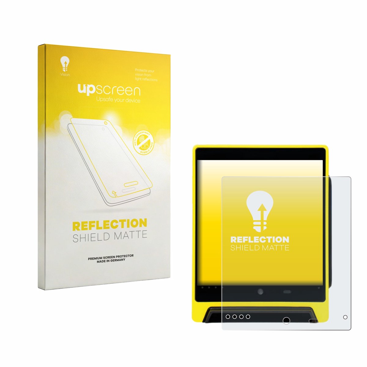 upscreen - Screenprotector voor Nayax VPOS Media 4 - Folie Beschermfolie anti glare matte