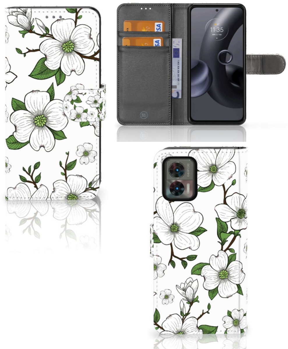 Motorola Edge 30 Neo Hoesje Dogwood Flowers