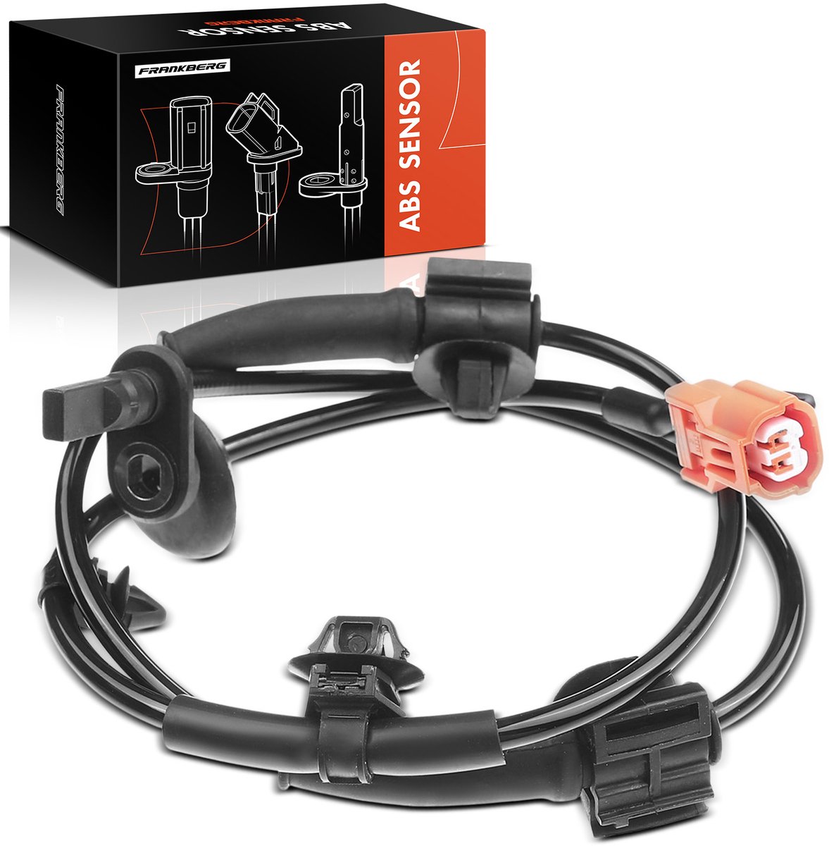 Frankberg 1x ABS-sensor voor links voor Honda