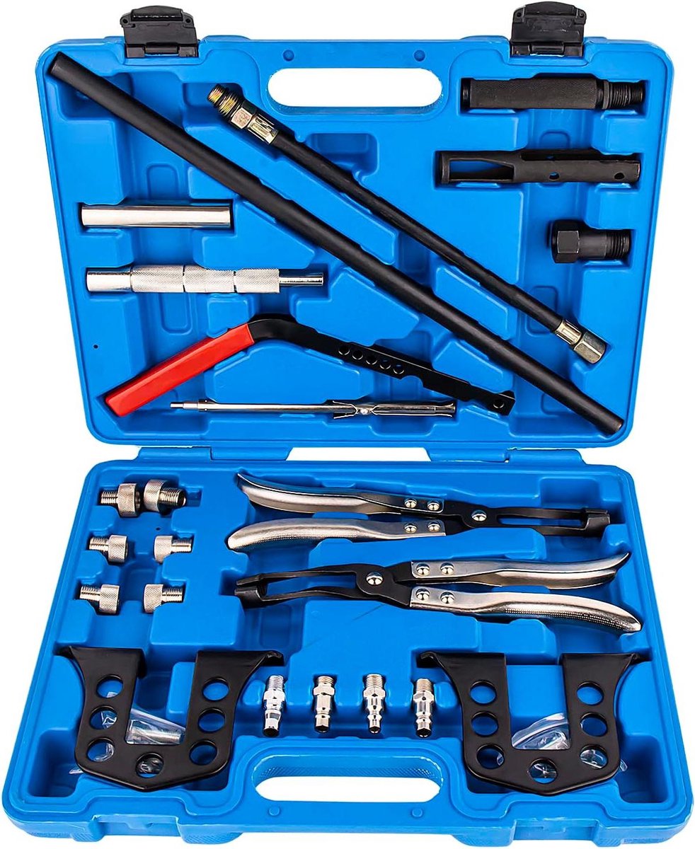Klepveer Compressor Set - Cilinderkop Tool - Motor Reparatie - Voor 8 16 24 Kleppen