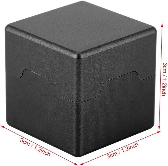 Alomejor Mini keu-tip krijthouder biljart keu krijthouder magnetische krijthouder krijt drager case — afbeelding 5