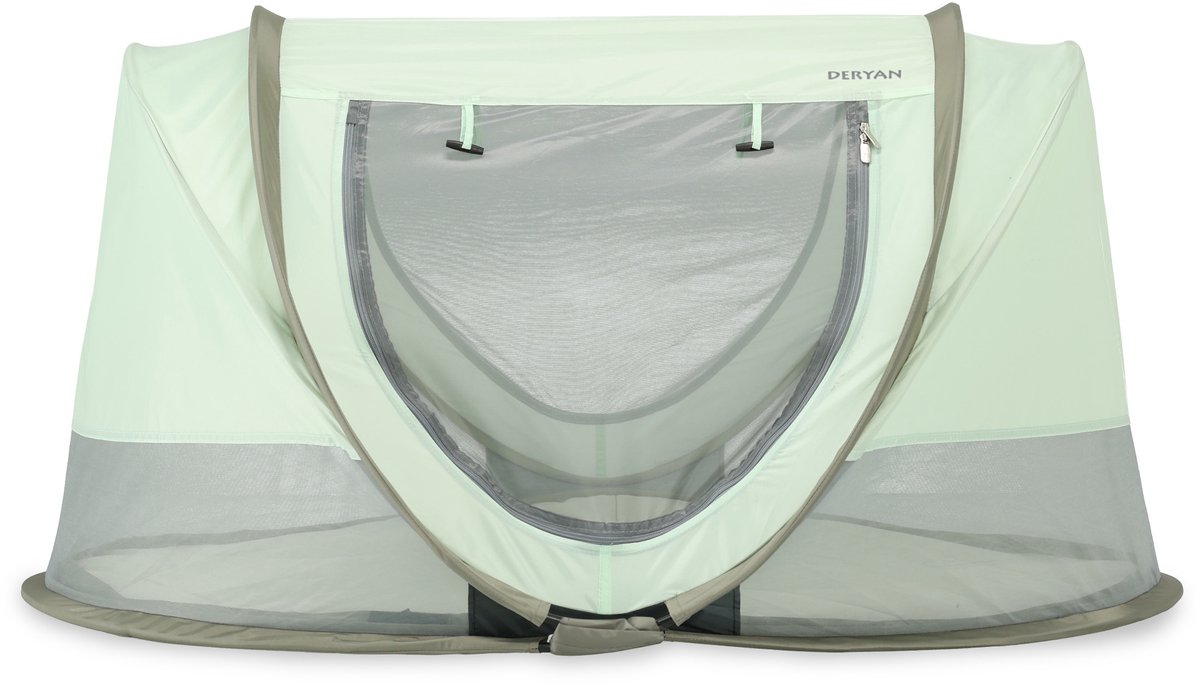 Deryan Scott Campingbedje - Babytent - Anti-UV 50+ - Peuterbed - Groen