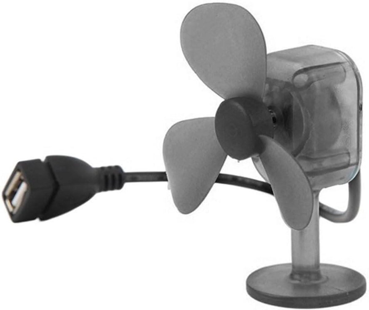 Draagbare Windgenerator - Windturbine Oplader - Energie Opwekken - USB Laadmogelijkheid - 13 x 8 x 8 cm - Zwart