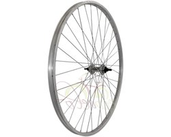 Fietswielen Set - Voor en Achter Wielen - Stadsfiets Onderhoud - Aluminium E-24 Ecovelò Velg