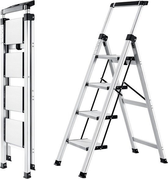 Trap Loop Ladder Vouwladder - Telescopische Ladder - Aluminium trap - trap functie | bol