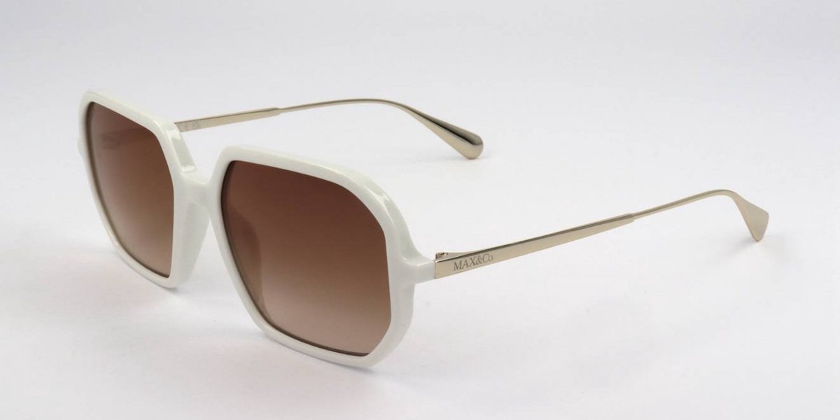 Max&co Mo0087 Dames Zonnebril Wit Man