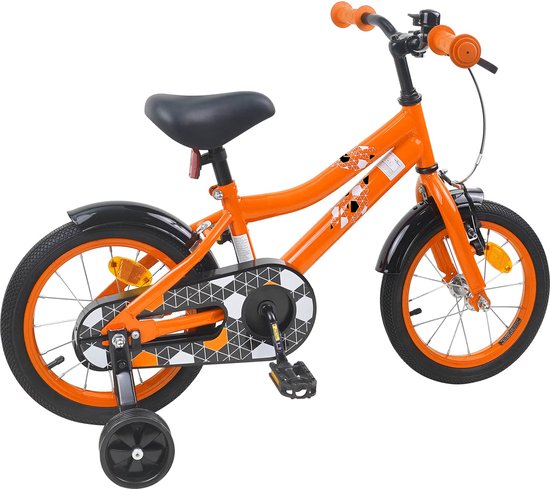 vidaXL - Kinderfiets - 16 - Inch - voor - 4-6 - jaar - oud - Oranje van VidaXL — afbeelding 3