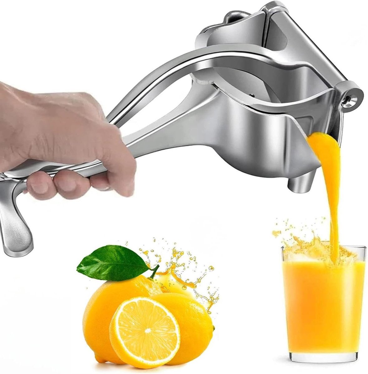 Handmatige Citruspers - Robuuste Citroen- en Sinaasappelpers van Aluminium