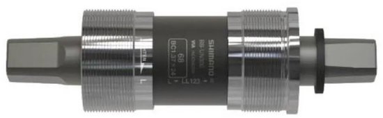 Shimano Un-300 Bsa Trapaslager Zilver 73 mm / 122 mm — afbeelding 4