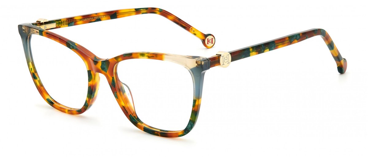 Carolina Herrera CH 0057 Green havana green 53/17/145 WOMAN Brilmonturen