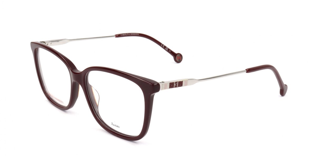Carolina Herrera CH 0072 Burgundy 54/15/145 WOMAN Brilmonturen