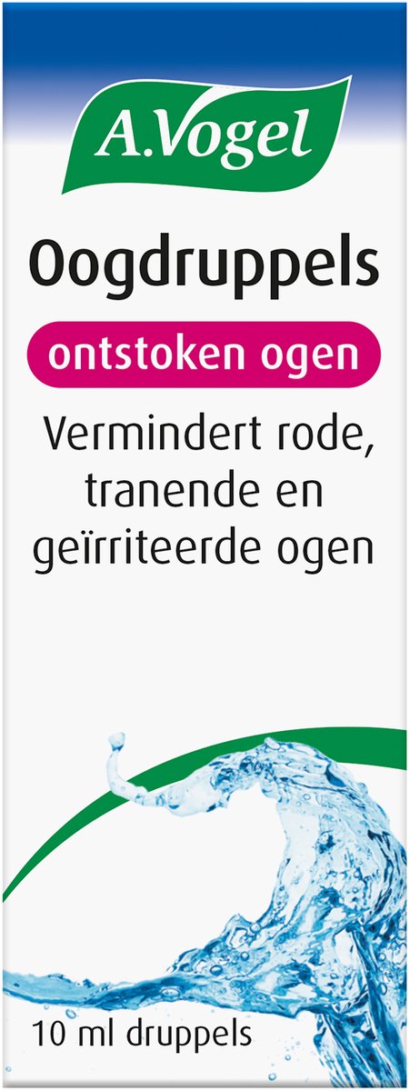 A.Vogel Oogdruppels ontstoken ogen - Vermindert rode, tranende en geïrriteerde ogen - 10 ml