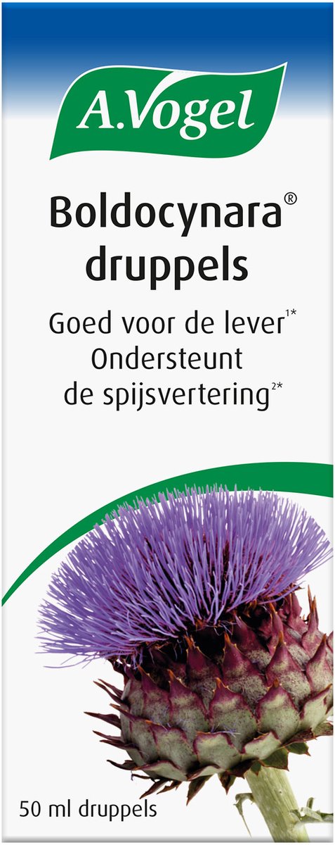 A.Vogel Boldocynara druppels - Goed voor de lever | Ondersteunt de spijsvertering - 50 ml
