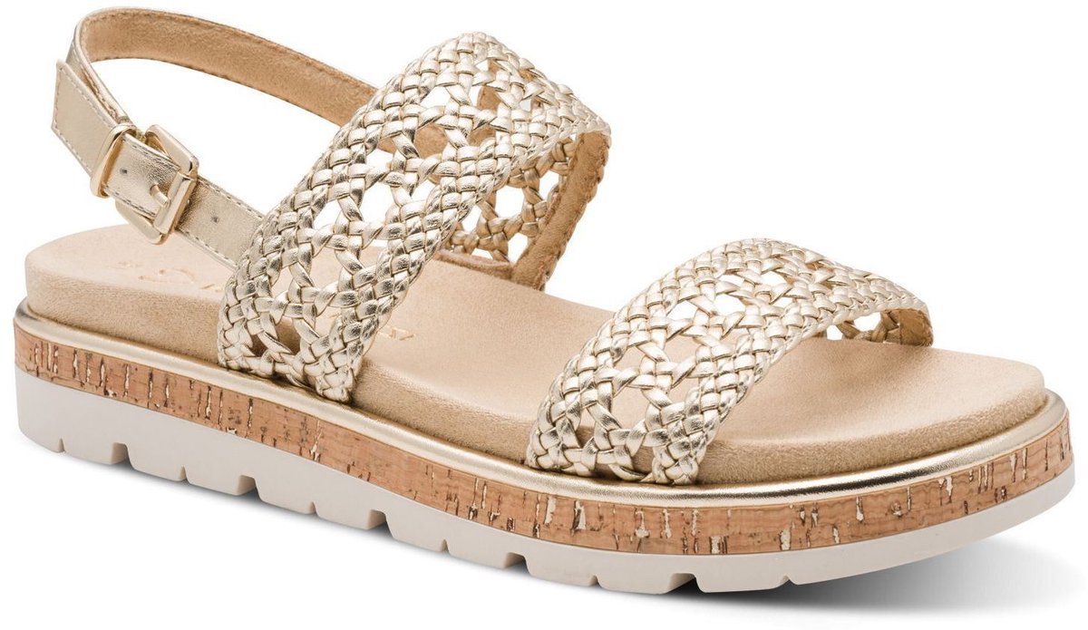 Marco Tozzi Dames Sandaal 2-28407-46 940 F-breedte Maat: 36 EU