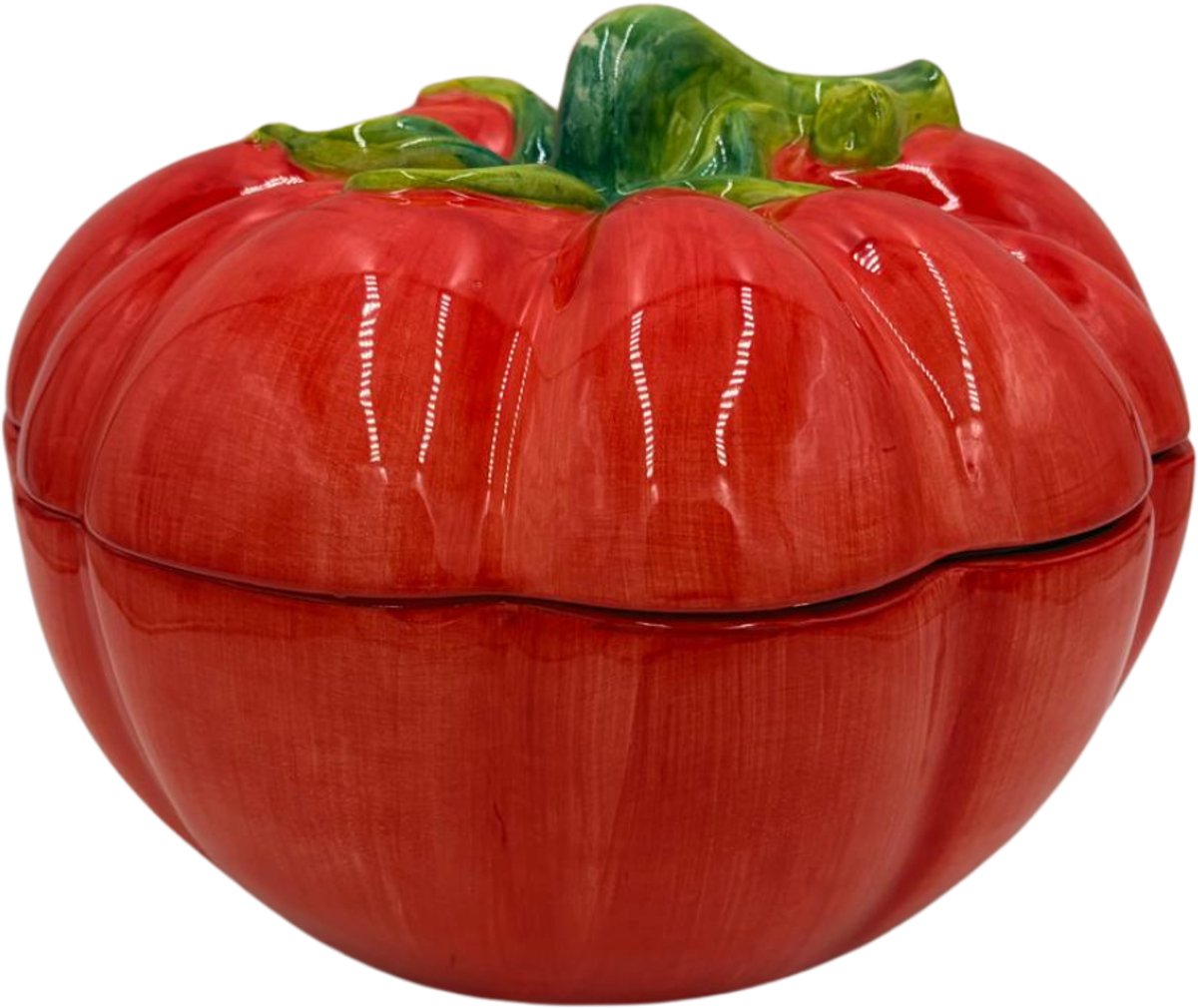Tomaat soepterrine met deksel Medium Ø 30 cm | WW189 | Piccobella