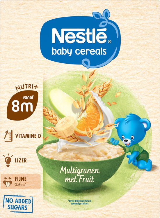 Nestlé Baby Cereals Multigranen met Fruit 12+ 9x160g van Nestlé — afbeelding 3