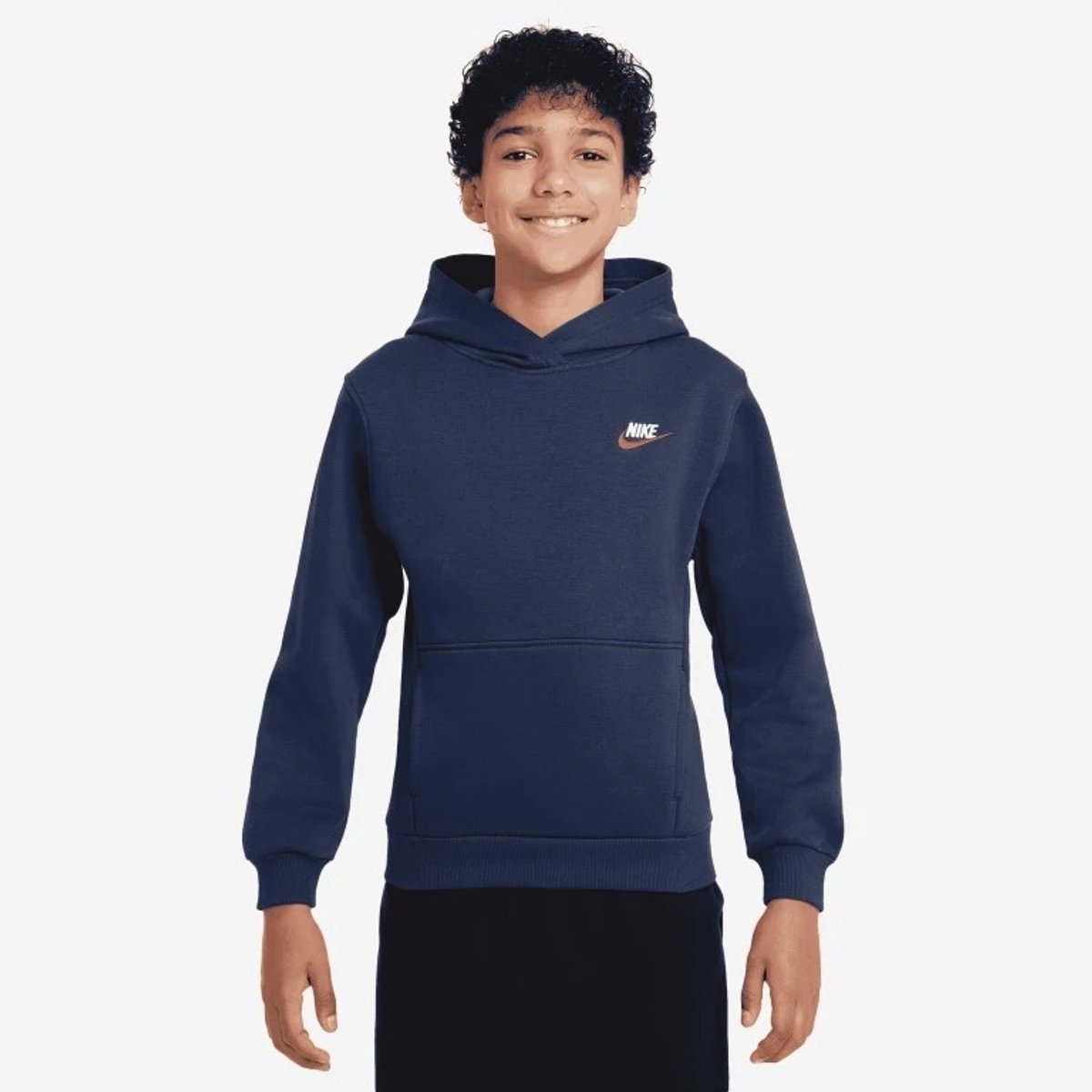 Sportswear Club Fleece Trui Kinderen Midnight /University M Blauw