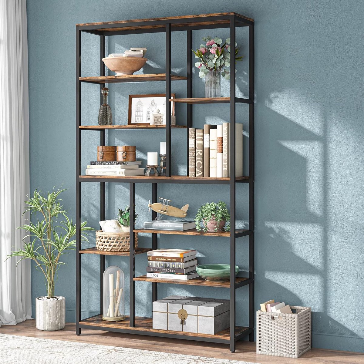 Kast - Bruin - 200x100x30 cm - Arqam