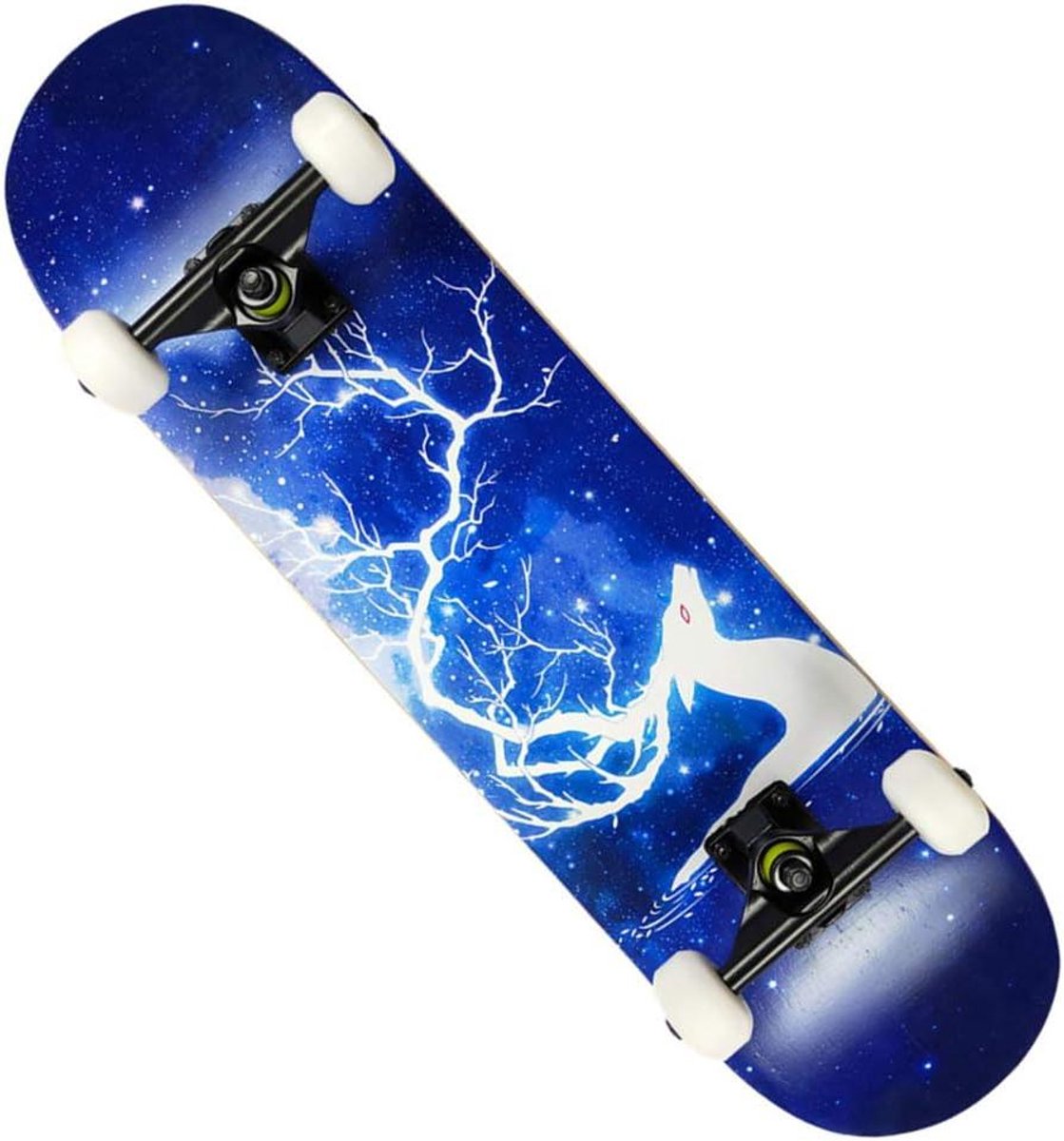 Compleet Skateboard Deck Board Stunt Tricks Dubbel Kick Deck 31×8 inch A