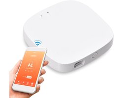 Smart Home Hub – Gateway Bridge – Apparaat Besturing – 30 Apparaten Verbinding – 7 x 6.8 cm – Wit