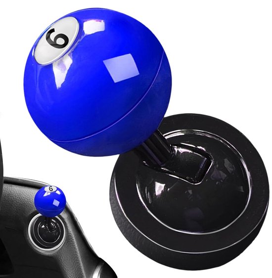 Startknop Joystick - Auto Startknop - Motor Starten - Aluminiumlegering - Unisex - Blauw — afbeelding 5