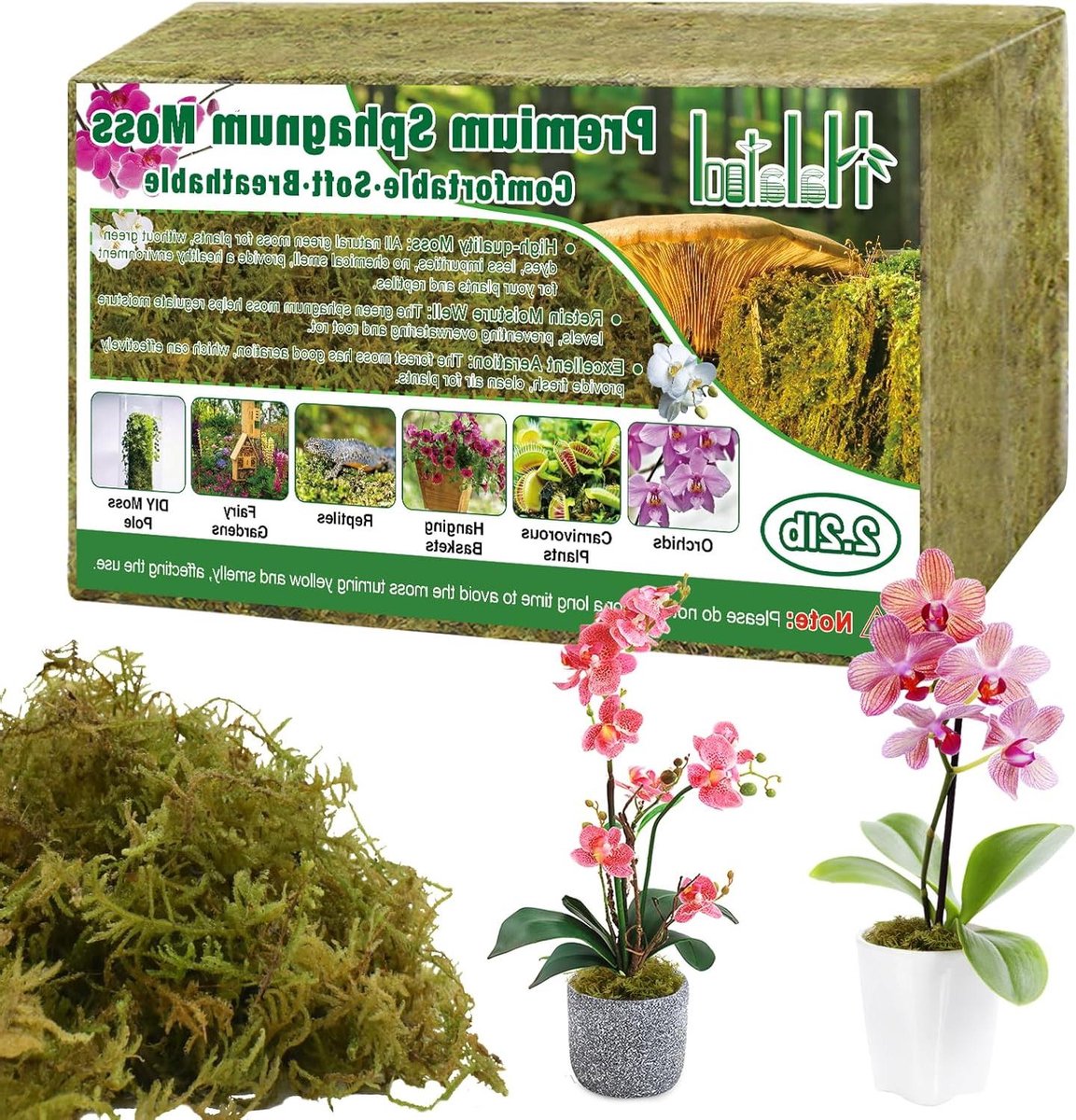 Orchidee Potgrond - Planten Bodem - Gezonde Planten - Vochtvasthoudend - 1000g - Natuurlijk