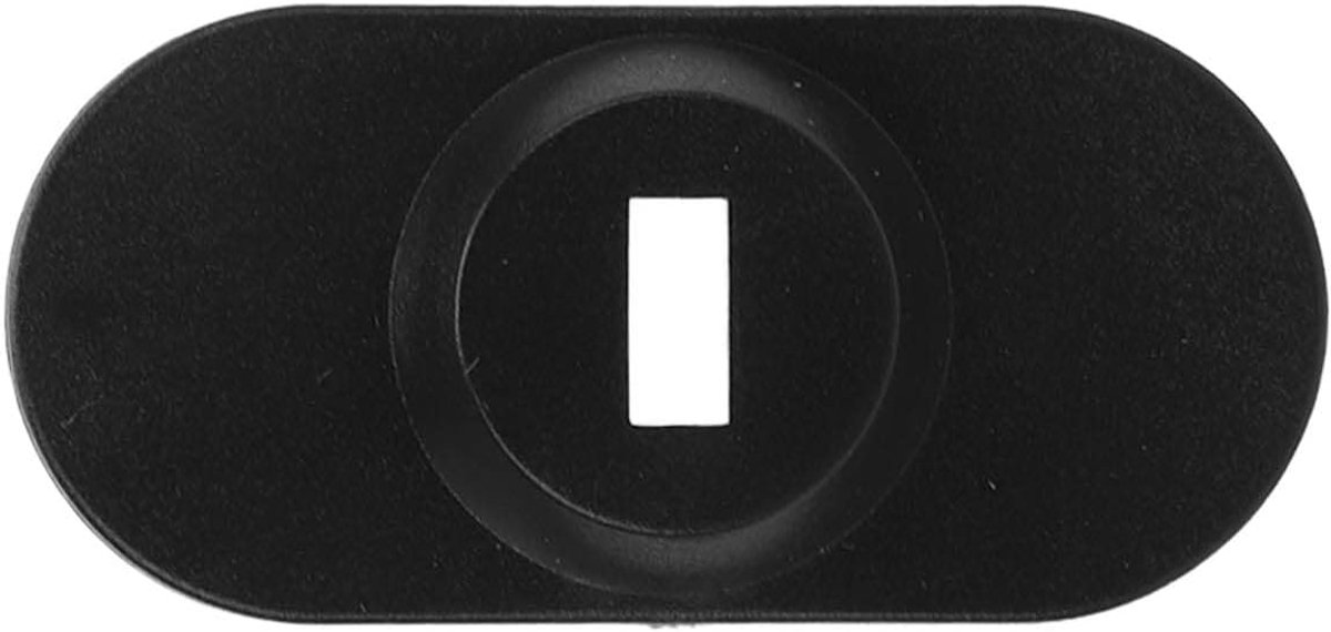 Laptop Beveiliging - Ankerplaat Notebook - Diefstal Voorkomen - POM Materiaal Duurzaam - 42x30mm - Zwart