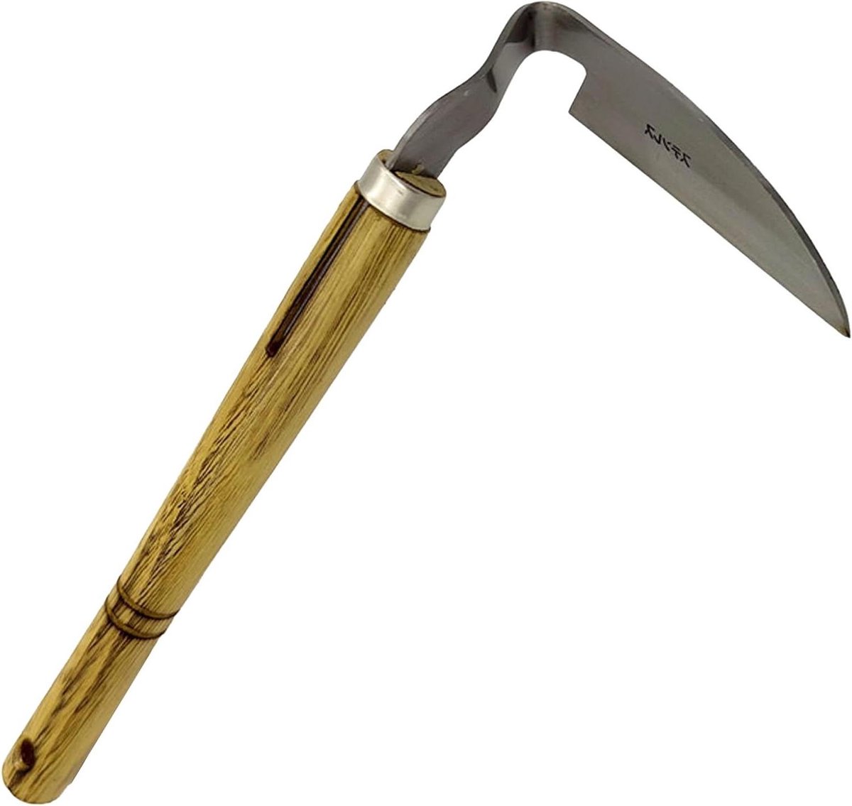 Tuingereedschap Roestvrij Staal - Onkruid snijder - Tuinonderhoud Vereenvoudigen - Ergonomische Handgreep - 45 cm Lengte - Zilver