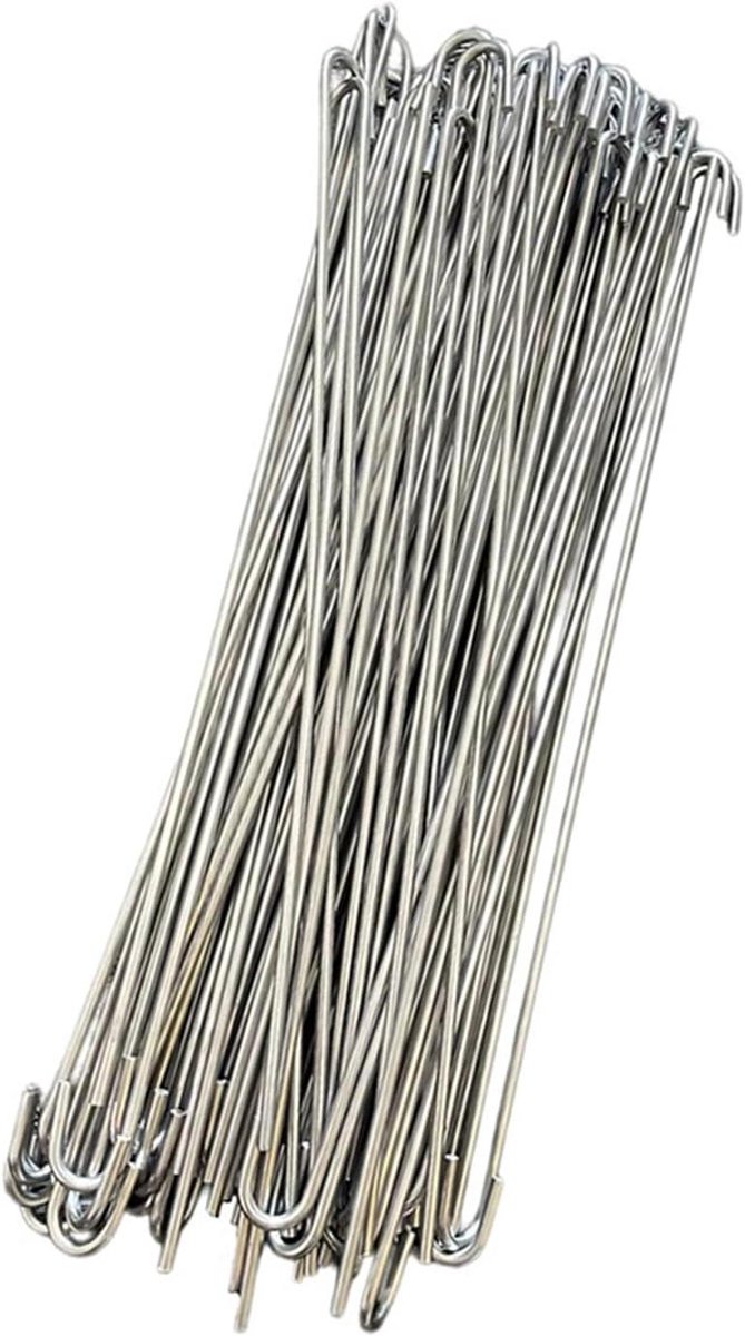 Metalen Omheiningsbanden - Stalen Clips - Hekwerk Bevestigen - Weerbestendig Staal - Niet