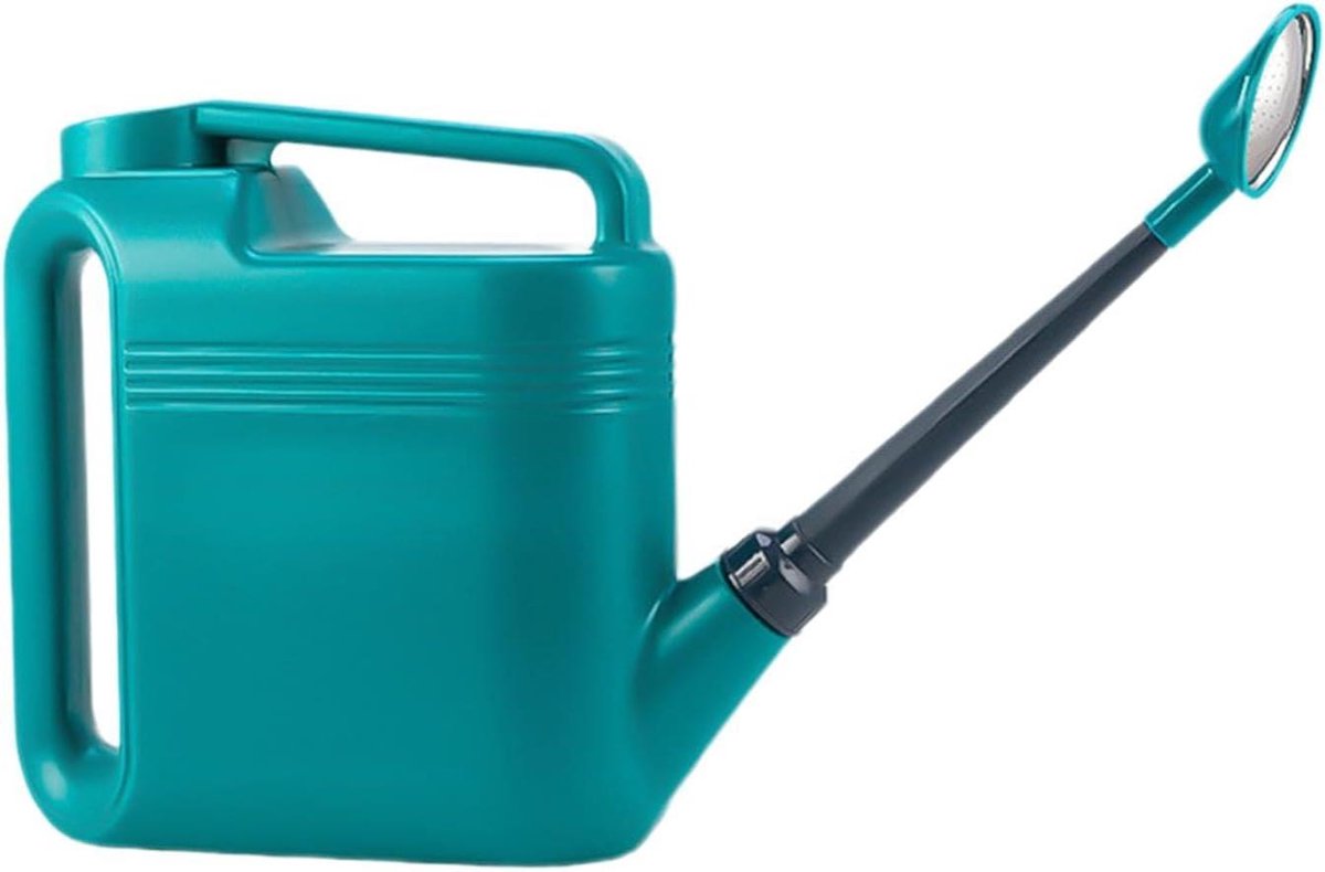 Gieter Met Capaciteit - Tuingieter Ergonomisch - Planten Water Geven - Dubbele Handgreep Ontwerp - 5 Liter - Zwart