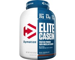 Dymatize Elite Casein - Eiwitpoeder / Eiwitshake - 1814 gram - Rich Chocolade