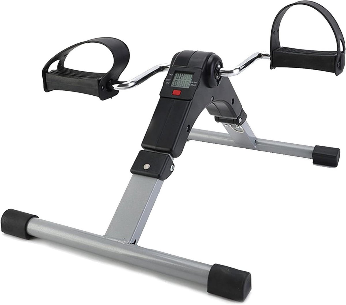 Hometrainer Fiets - Oefenfiets Binnen - Thuis Conditie - Opvouwbaar Ontwerp - 41 x 48 x 27 cm - Zwart