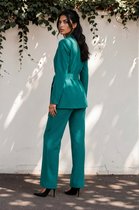 MI PIACE - Travel Blazer Belted Turtle 202823 Everglade - Maat : M