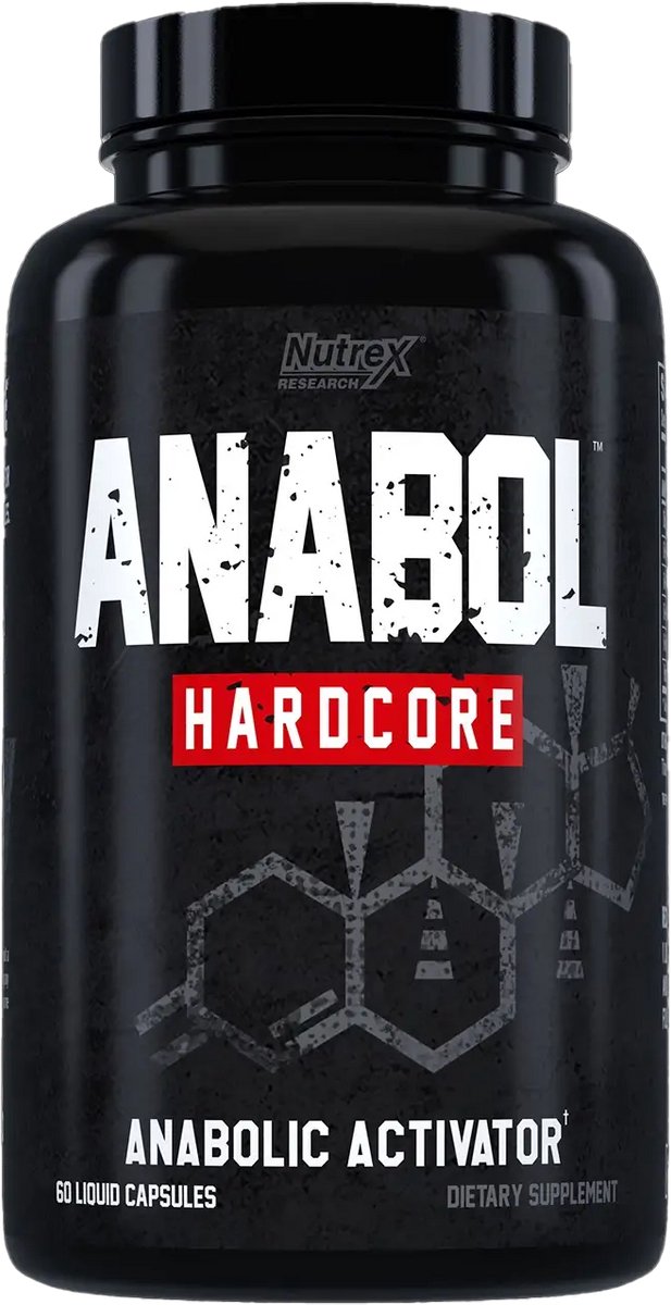 Nutrex Research - Anabol Hardcore - Testosterone booster / Anabolic Activator - 60 capsules - USA Geïmporteerd